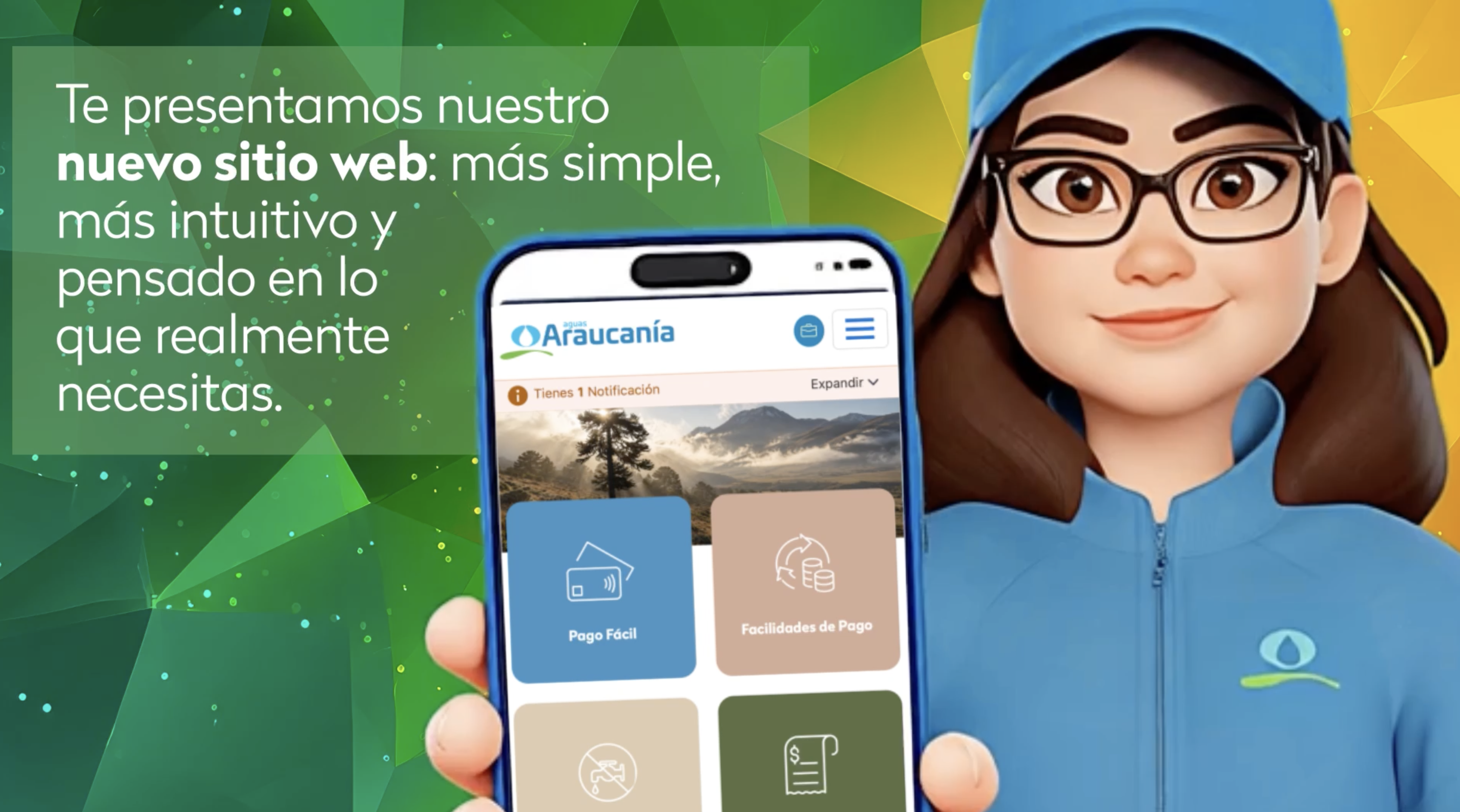 Tenemos nueva - más simple y cercana